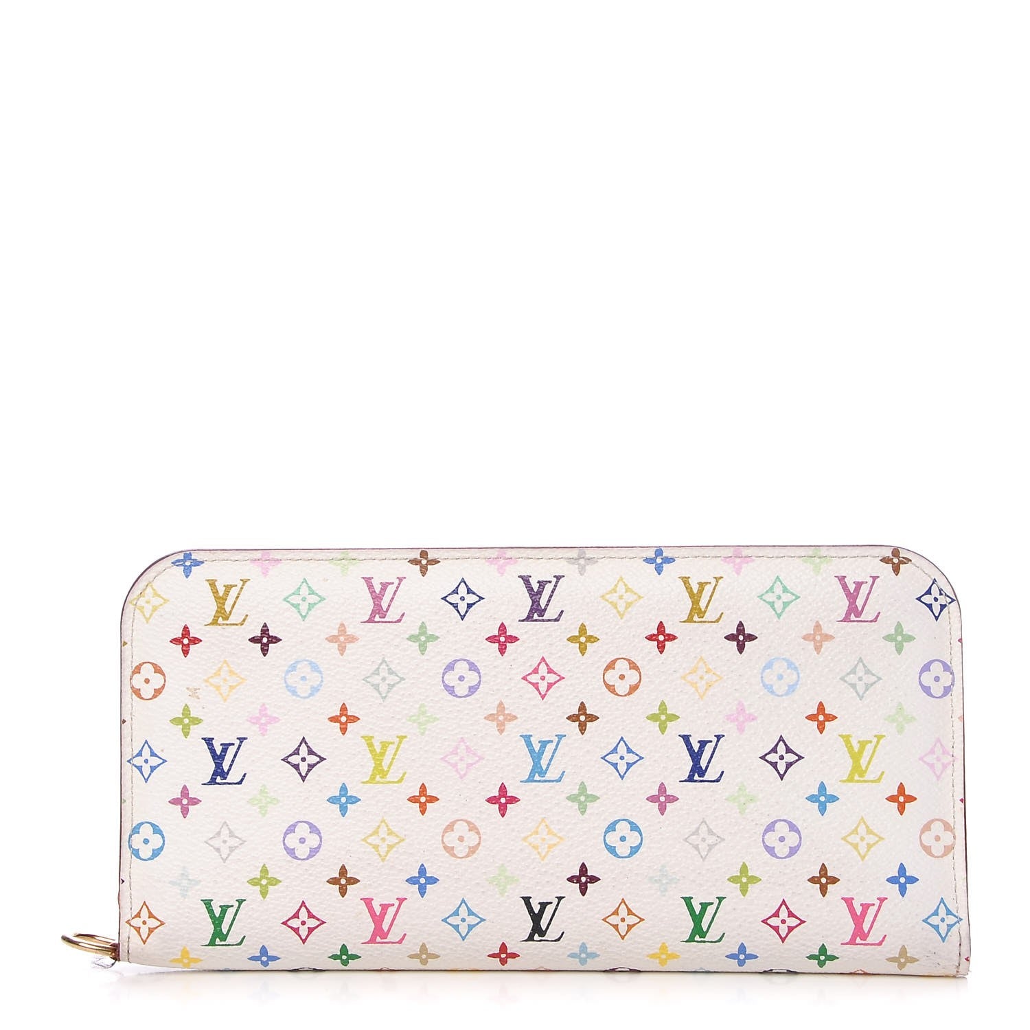 Louis Vuitton Monogram Multicolor Insolite Wallet White Eglantine 1 of 7
