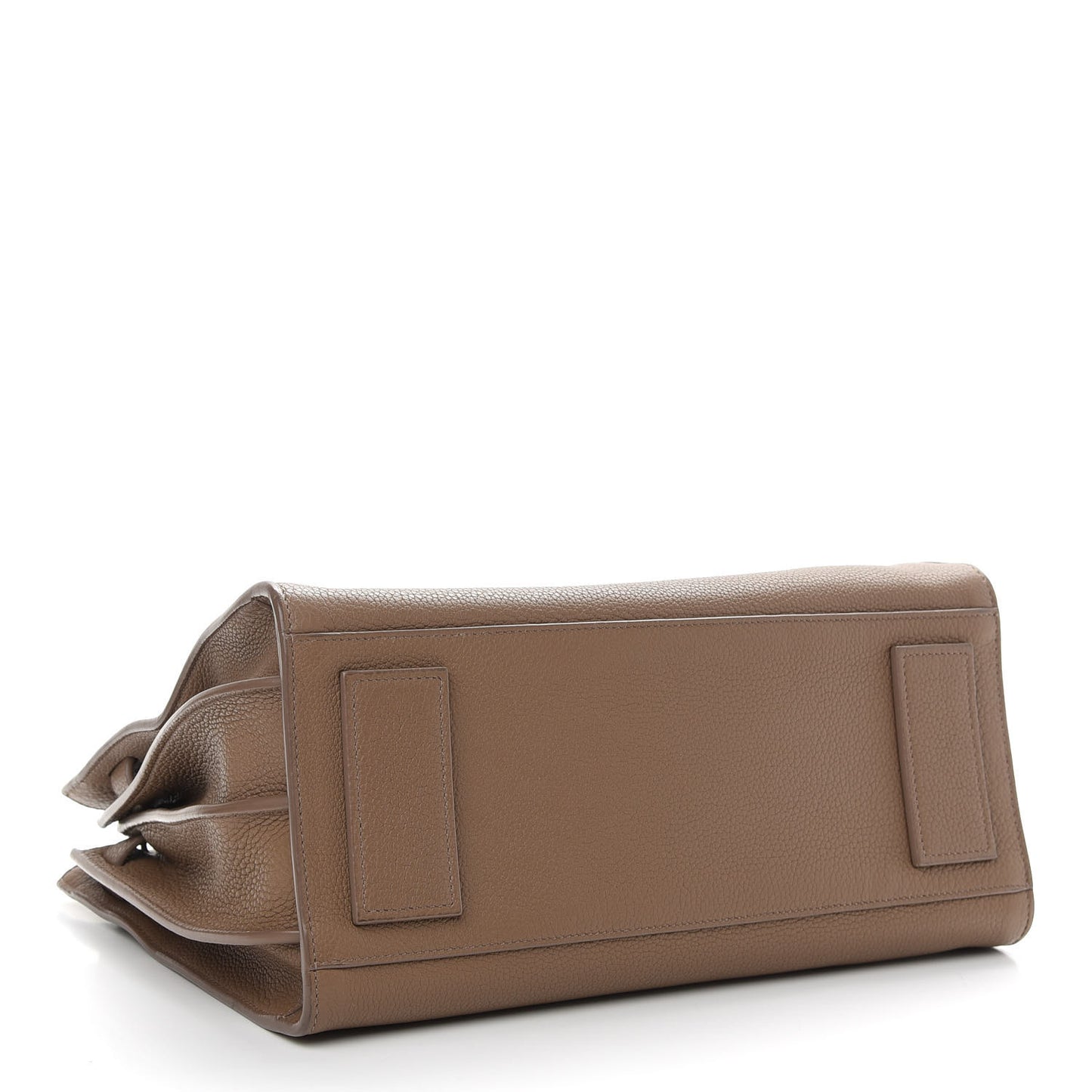 Grained Calfskin Small Supple Sac De Jour Taupe