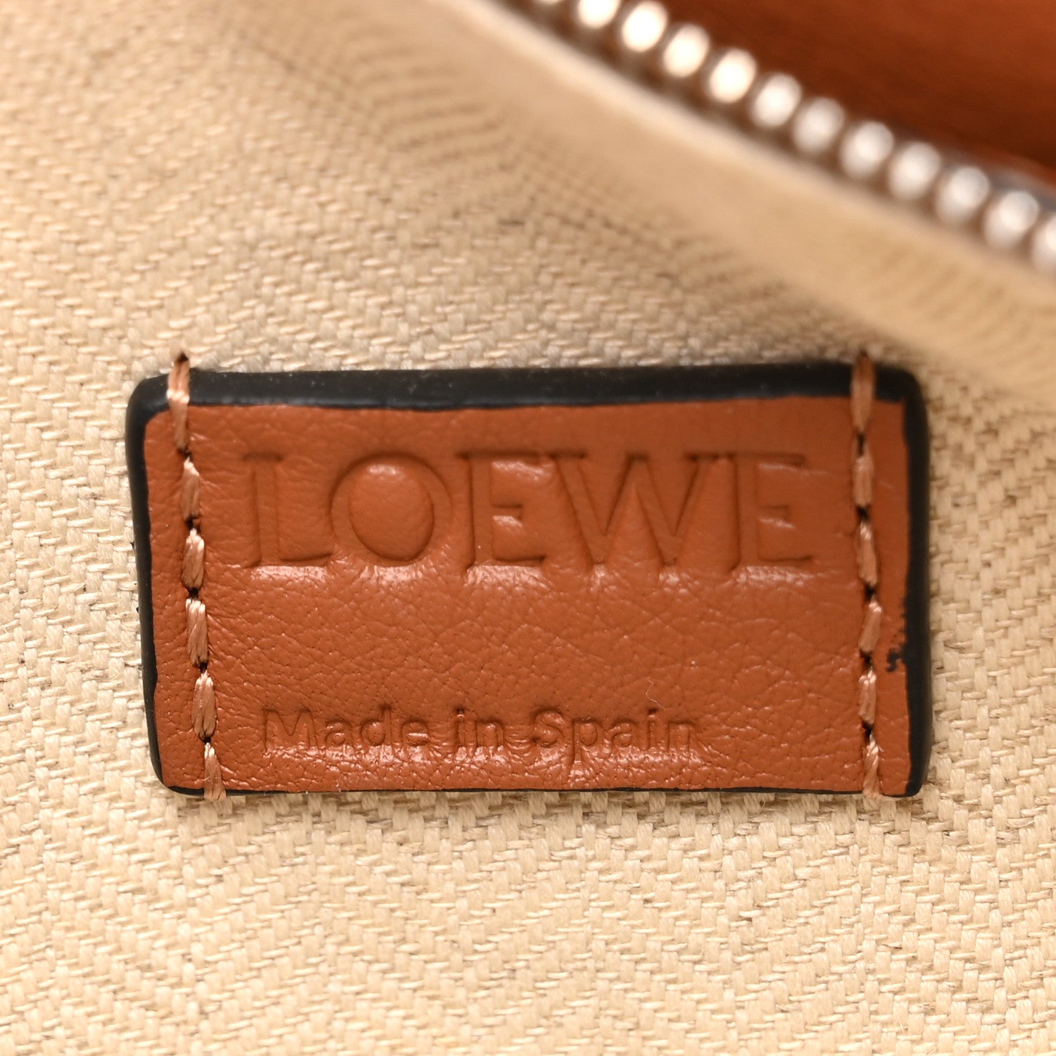 Loewe Calfskin Mini Puzzle Bumbag Tan 6 of 10