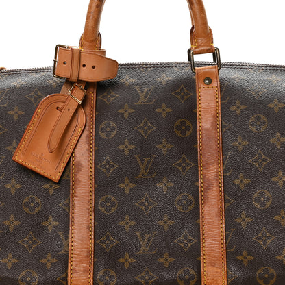 Louis Vuitton Monogram Keepall Bandouliere 55 7 of 11