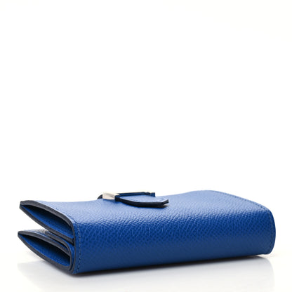 Hermes Epsom Mini Bearn Wallet Bleu Royal 4 of 12