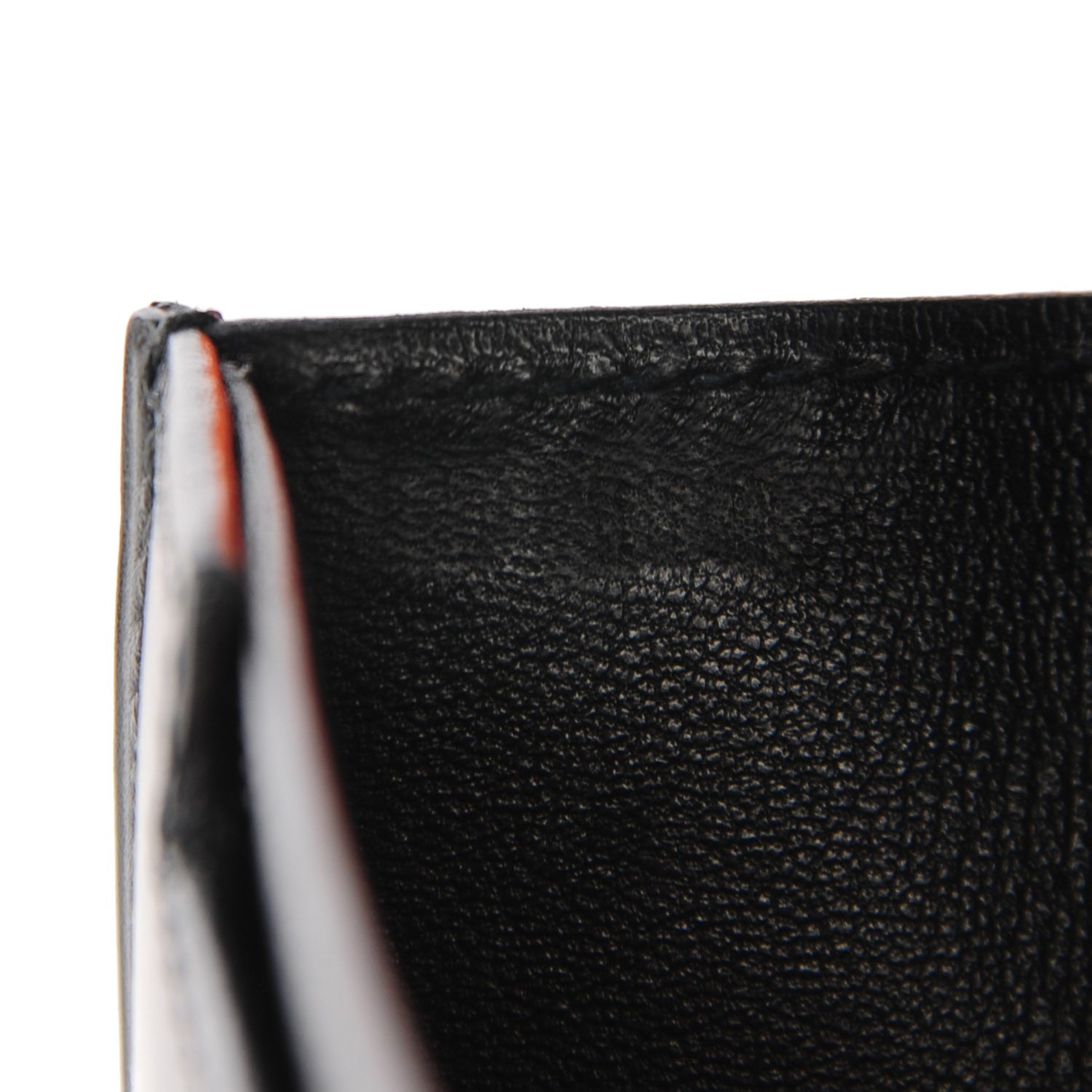 Hermes Box Calfskin Faco Clutch Black 8 of 9