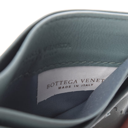 Bottega Veneta Nappa Intrecciato Zig Zag Card Holder Storm 7 of 8