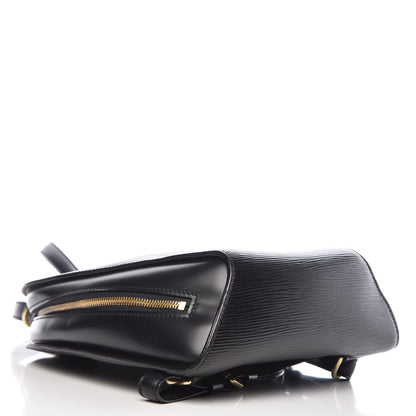Louis Vuitton Epi Mabillon Backpack Black 4 of 11