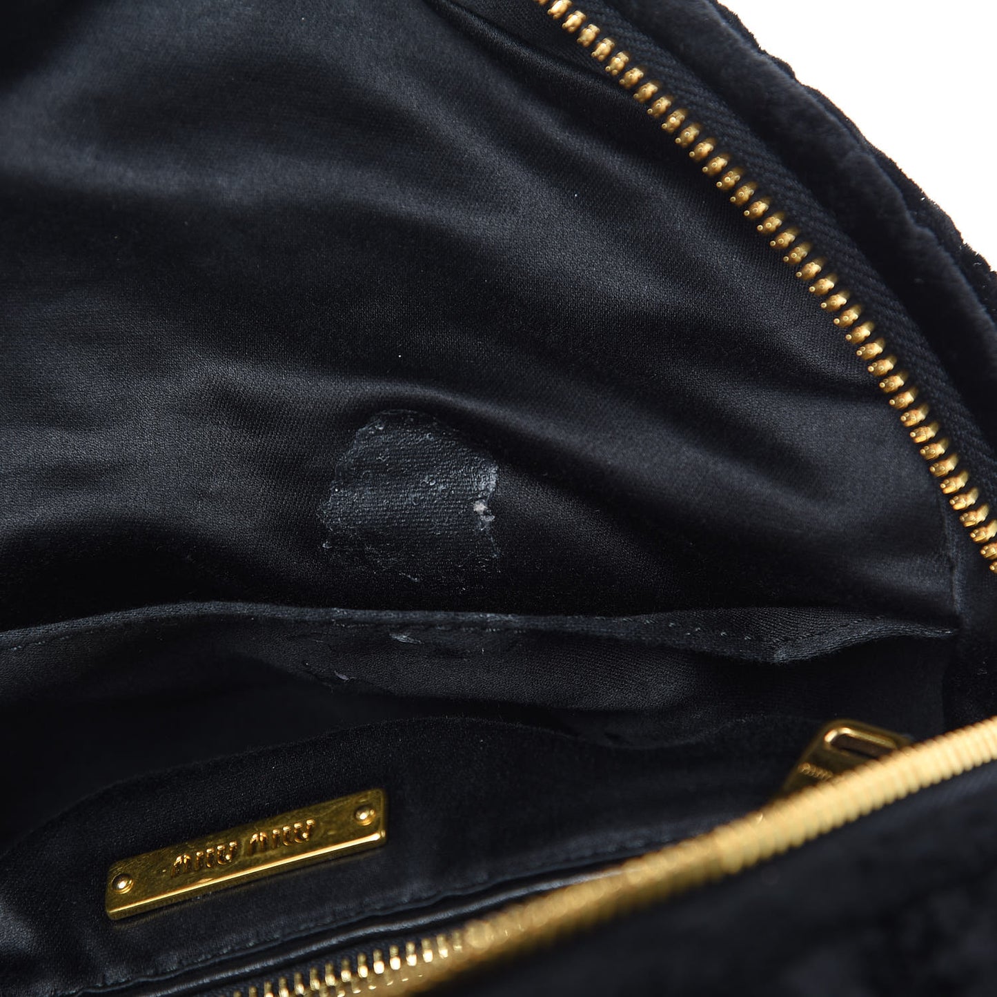 Velluto Froisse Backpack Black