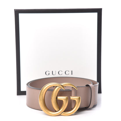 Gucci Calfskin Double G 40mm Belt 75 30 Porcelain Rose 7 of 7