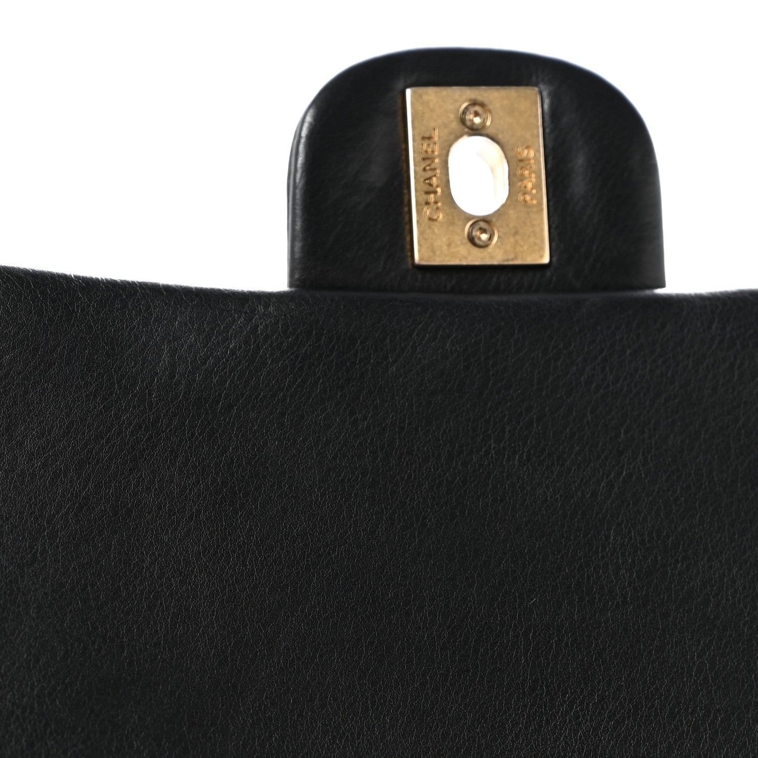 Chanel Calfskin Quilted Rock The Corner Flap Black 11 of 12