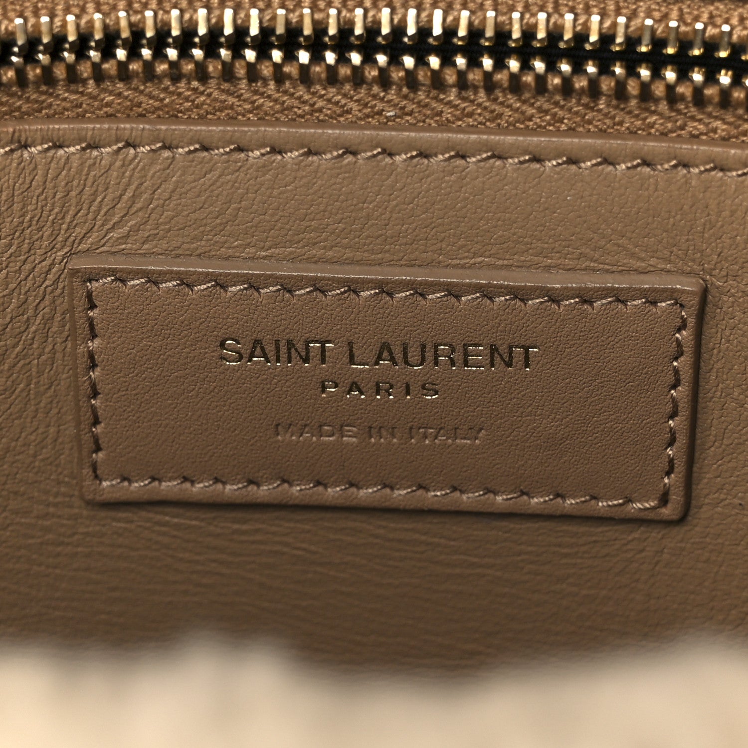 Saint Laurent Nubuck Shearling Monogram Medium Niki Chain Satchel Ivory Natural Tan 7 of 11