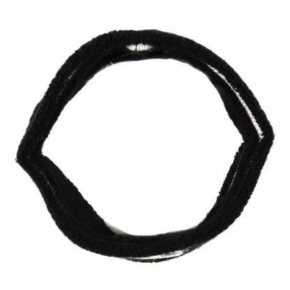 Chanel Cashmere CC Headband Black White 3 of 4