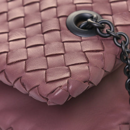 Bottega Veneta Nappa Intrecciato Duo Dusty Rose 8 of 11