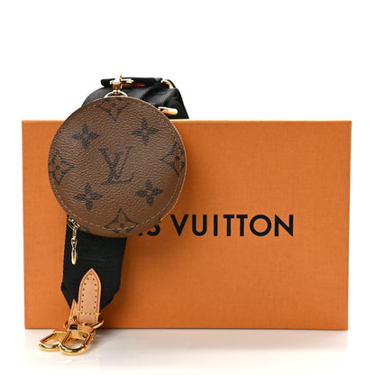 Louis Vuitton Reverse Monogram Multi Pochette Accessories Bandouliere Shoulder Strap Black 6 of 6