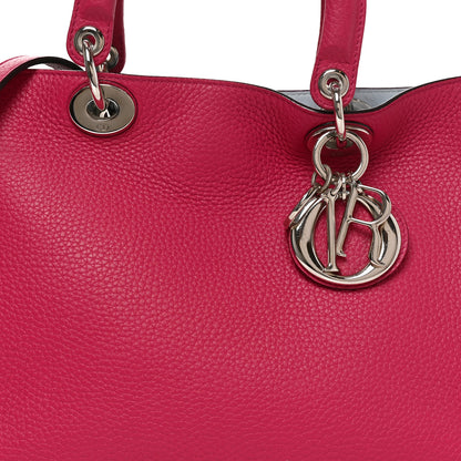 Christian Dior Calfskin Medium Diorissimo Bag Fuchsia 7 of 9