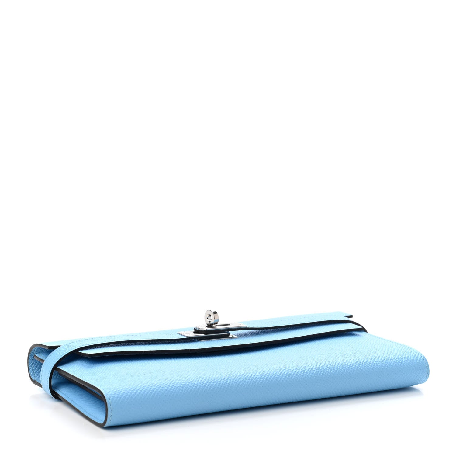 Hermes Epsom Kelly Longue Wallet Celeste 3 of 4