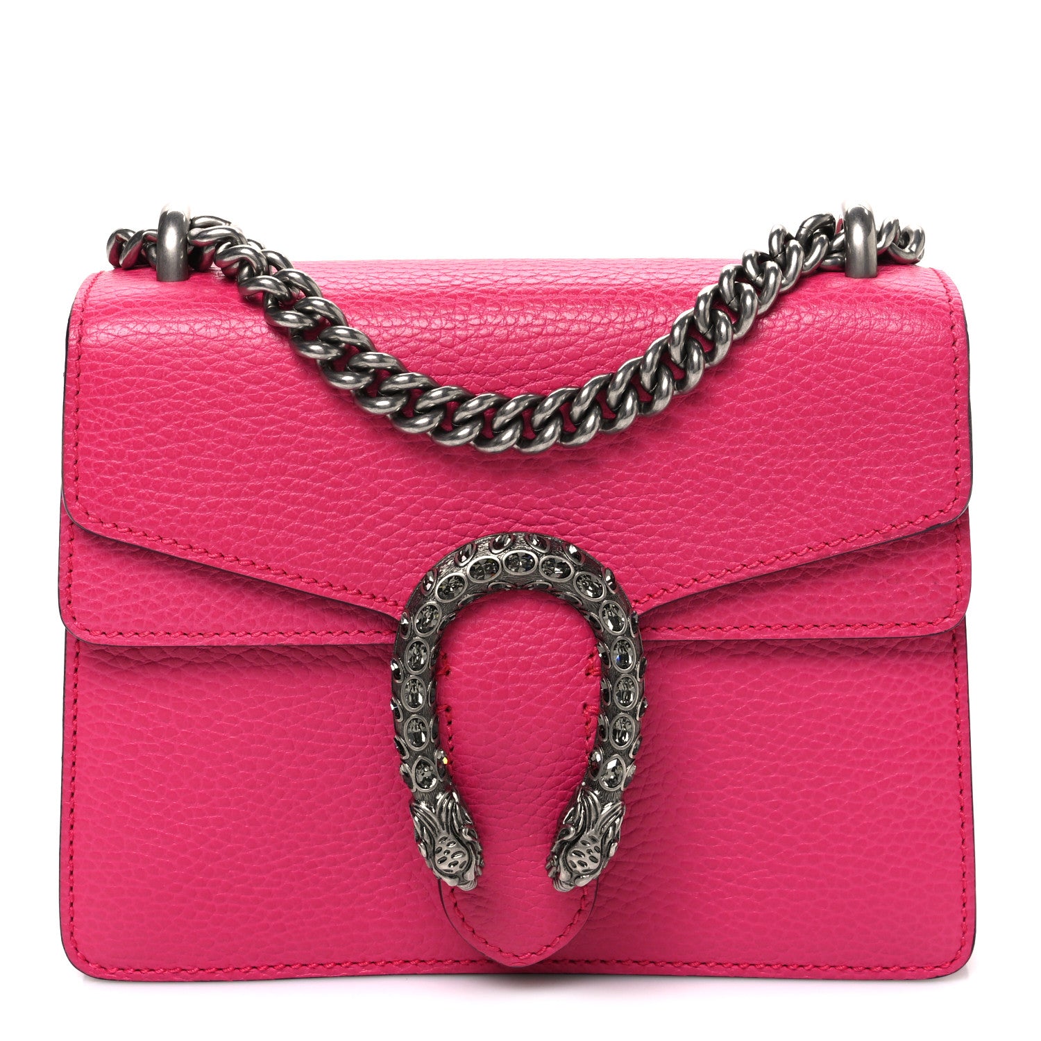 Gucci Calfskin Mini Dionysus Shoulder Bag Box Pink 1 of 10