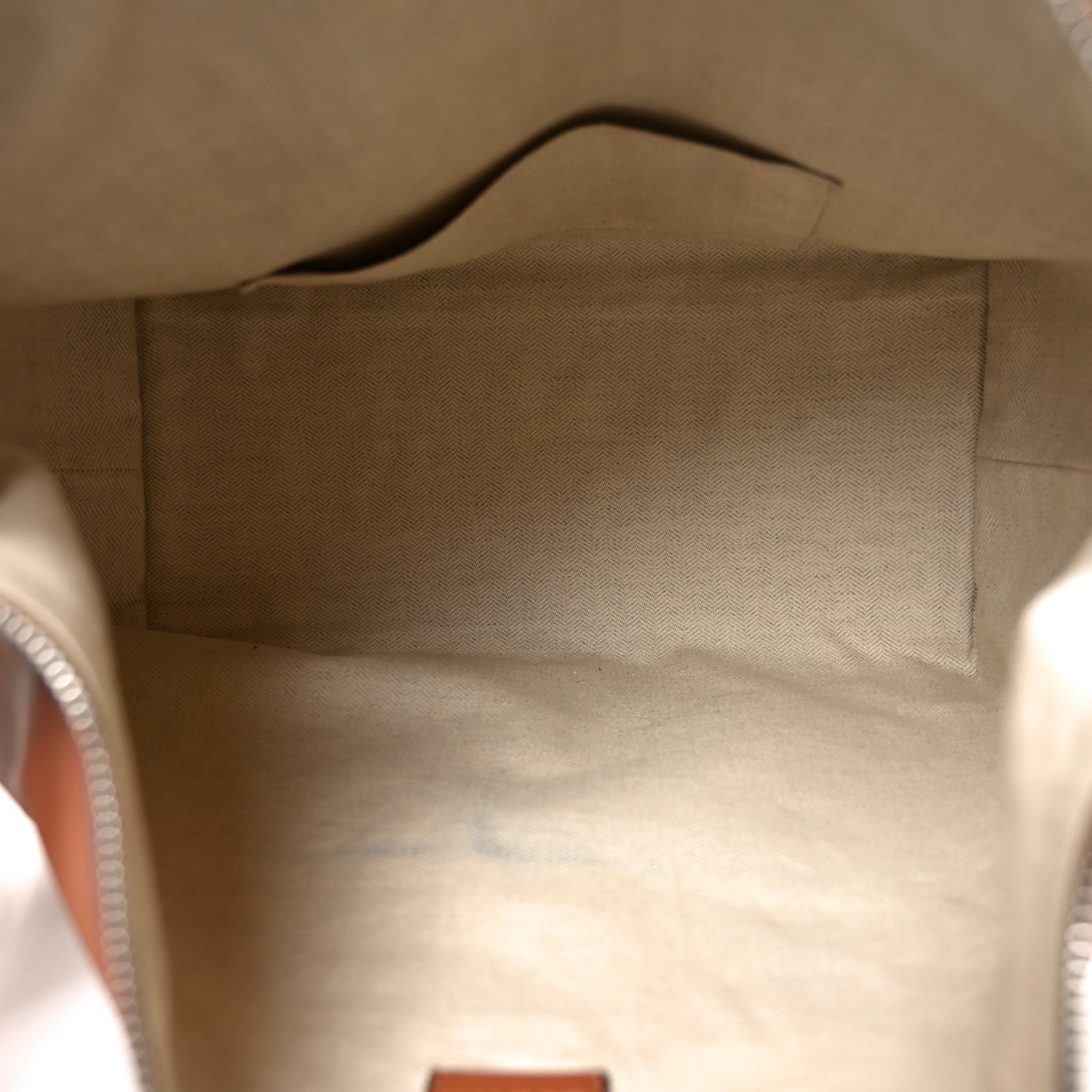 Loewe Supple Smooth Calfskin Jacquard Cubi Crossbody Bag Tan 5 of 11
