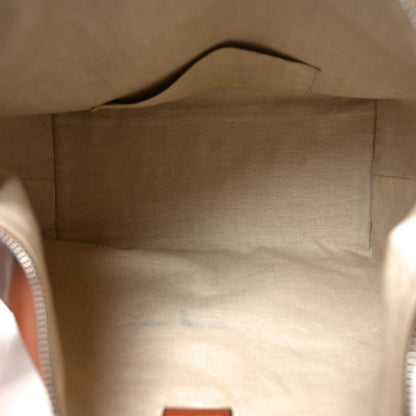 Loewe Supple Smooth Calfskin Jacquard Cubi Crossbody Bag Tan 5 of 11