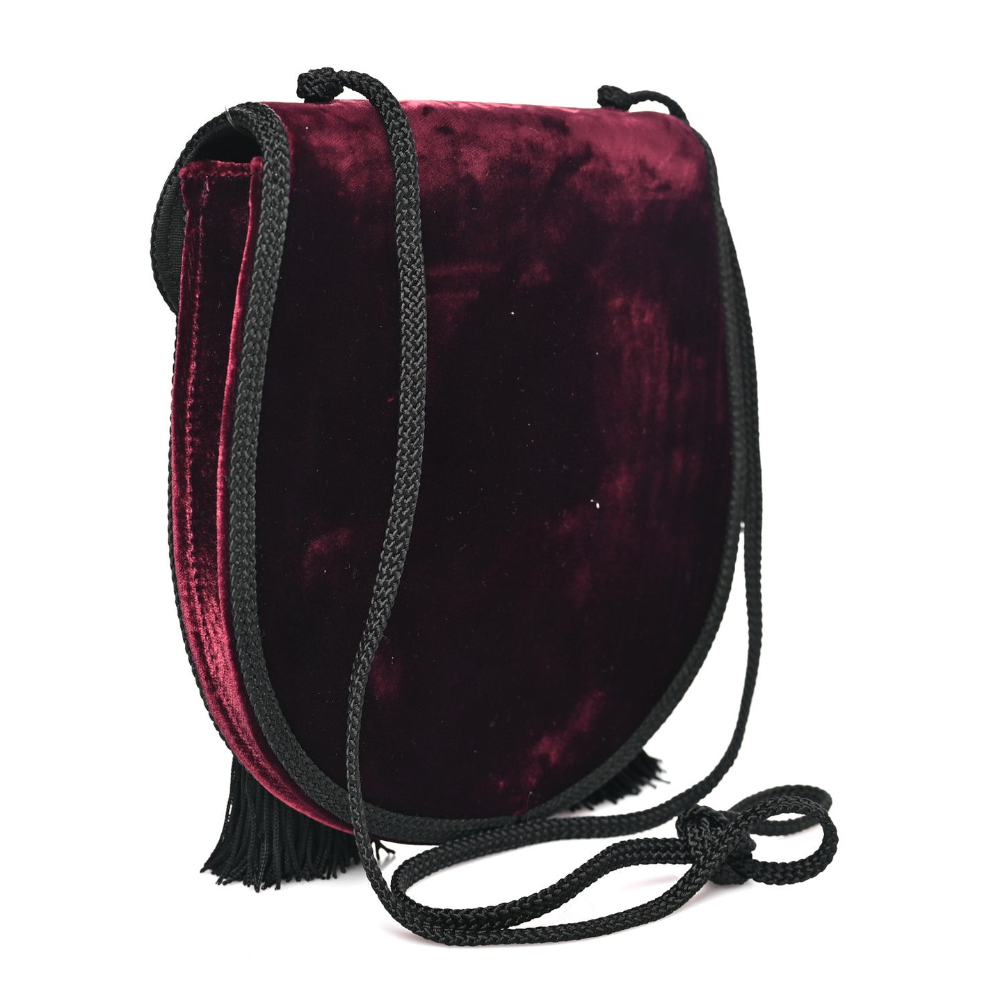 Velvet Opium 2 Crossbody Bag Bordeaux Black