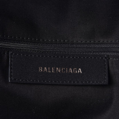 Balenciaga Textured Nylon Double Logo Explorer Backpack Bleu 8 of 9