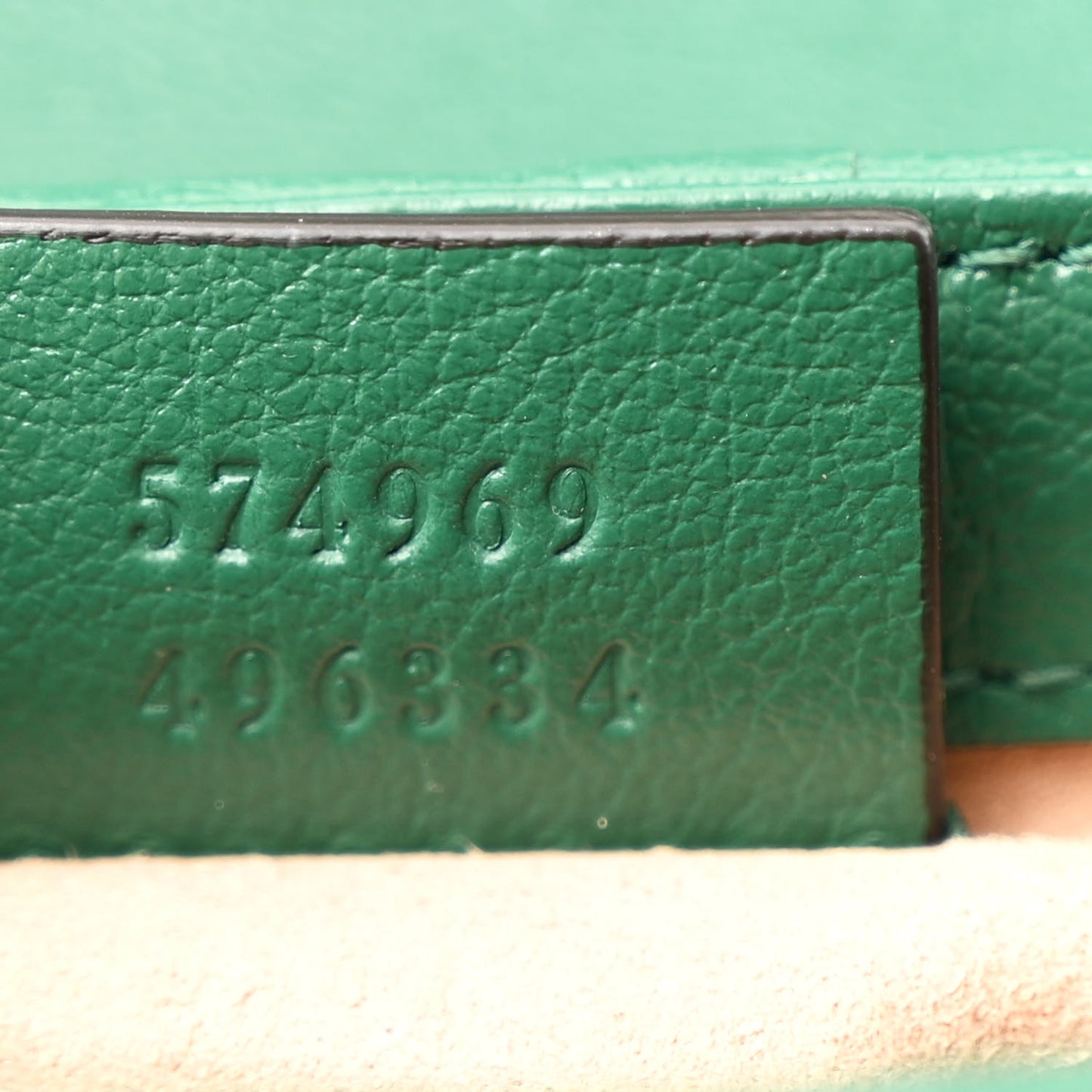 Azalea Calfskin Enamel Matelasse Diagonal Super Mini Torchon GG Marmont Shoulder Bag New Shamarock Emerald
