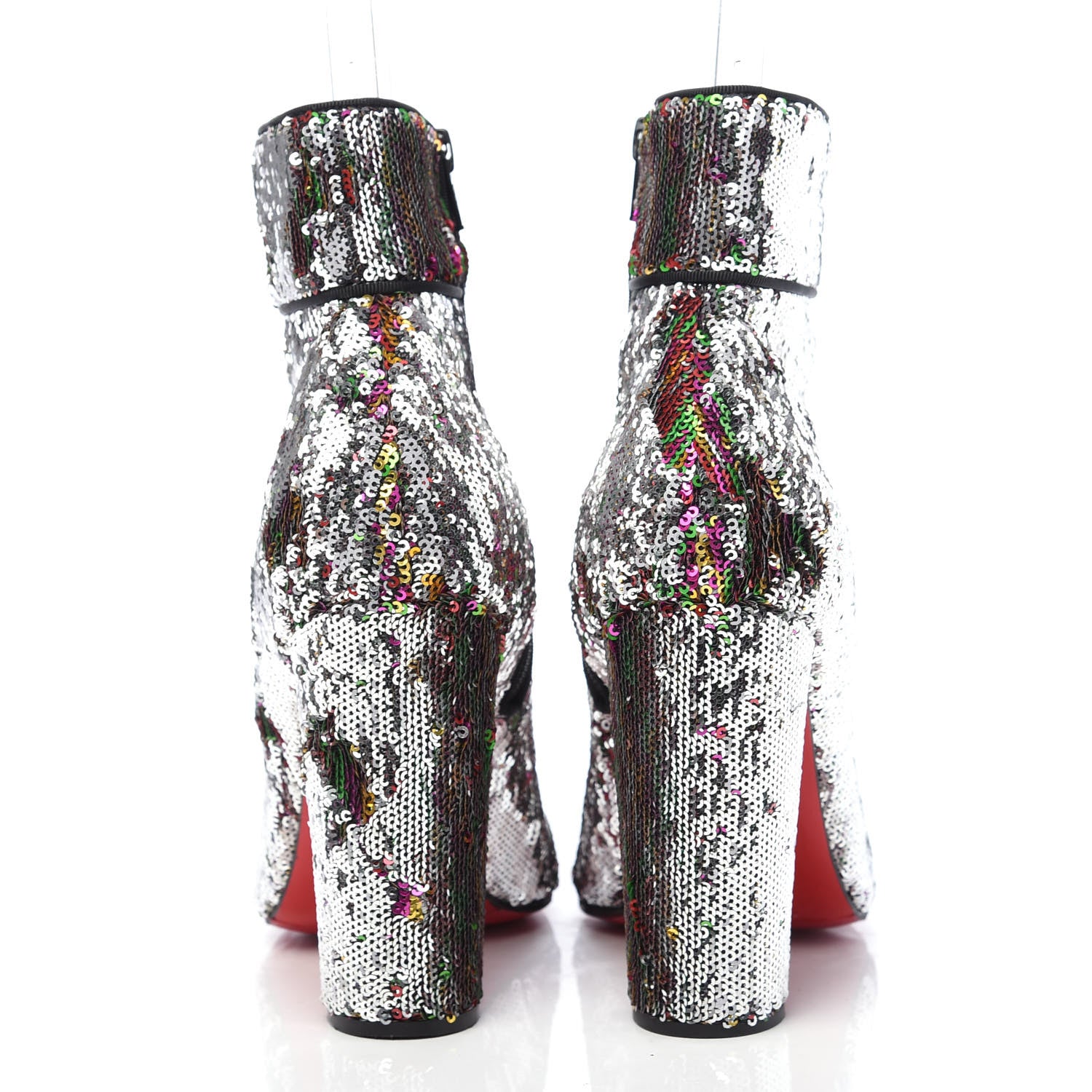 Christian Louboutin Paillettes Moulamax 100 Booties 39 Multicolor 4 of 9