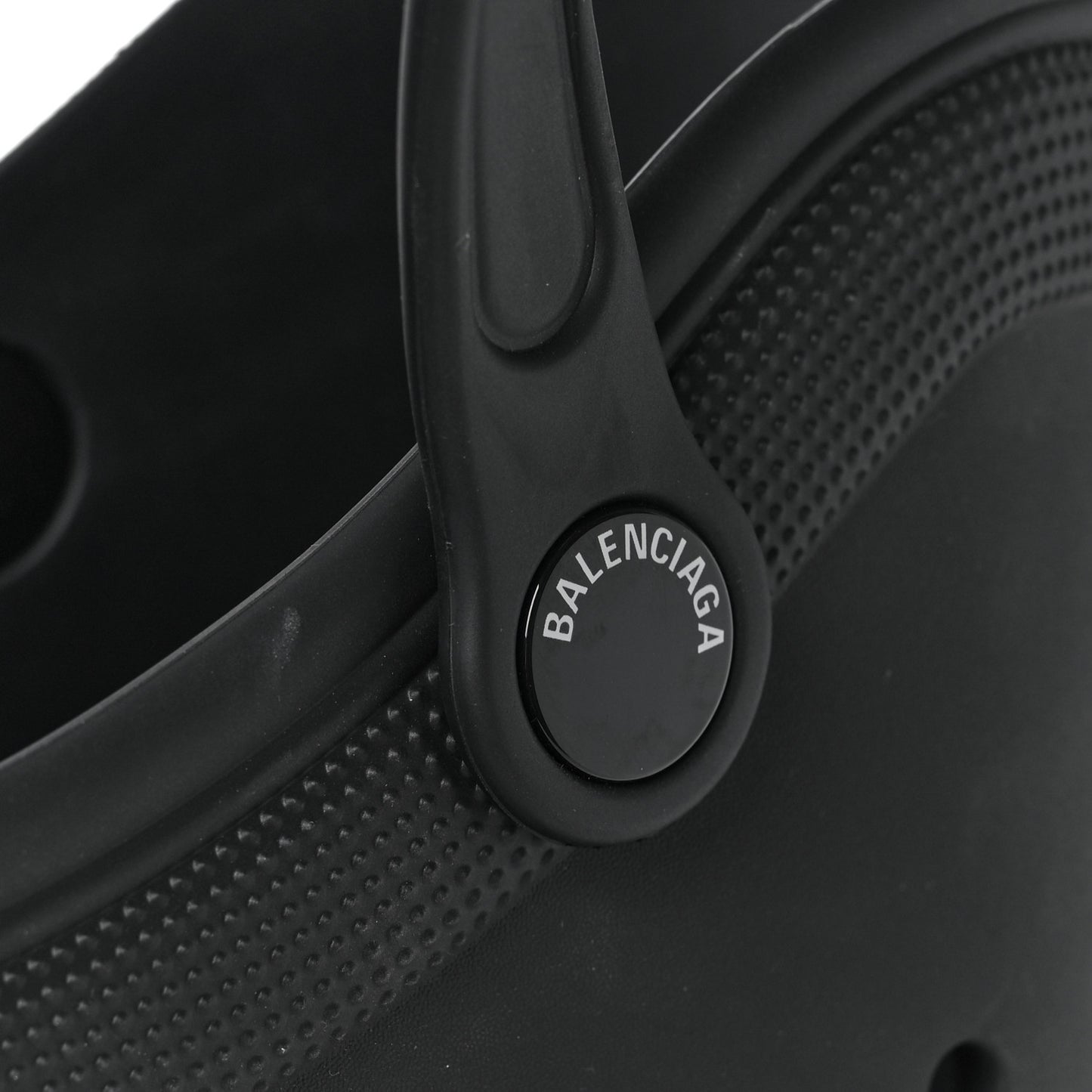 X CROCS Rubber Large Tote Black