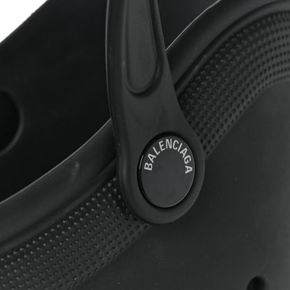 Balenciaga X CROCS Rubber Large Tote Black 6 of 8