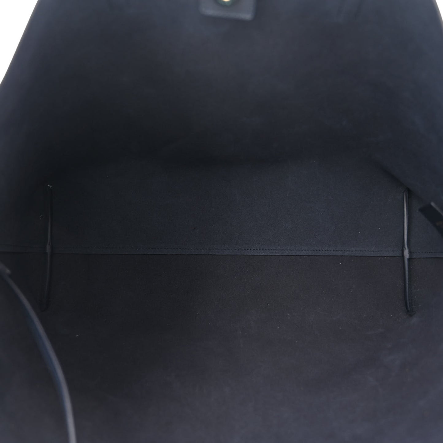 Calfskin Large Shopping Tote Deep Marine