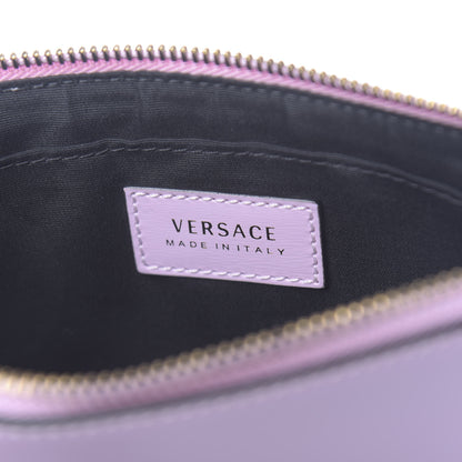 Versace Vitello Medusa Studded Wristlet Power Pink 6 of 7