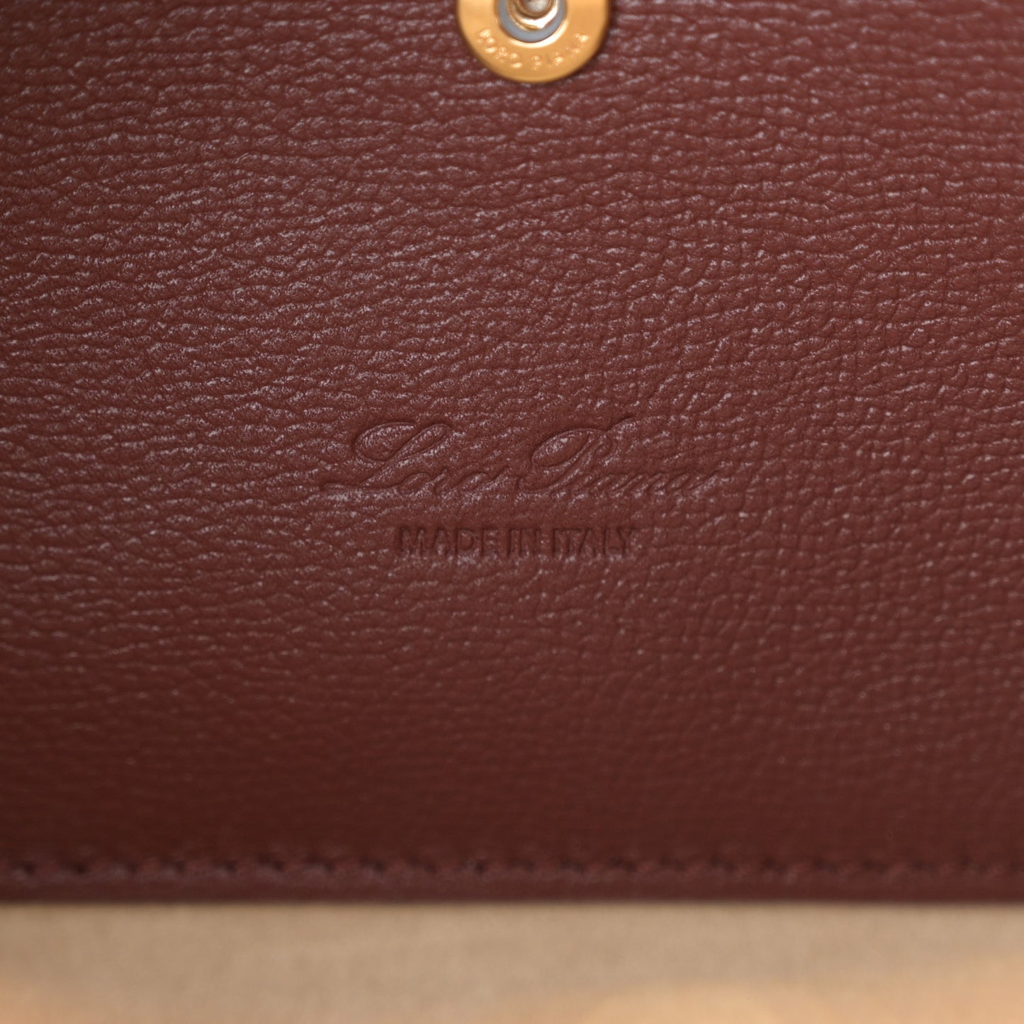 Calfskin Extra Bag L27 Smoked Caramel