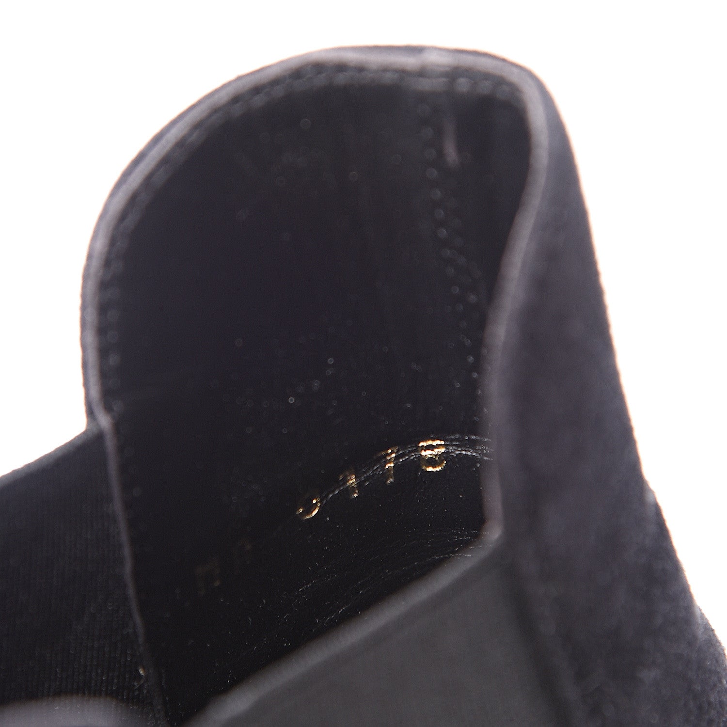Louis Vuitton Suede Monogram Uniformes Cap Toe Chelsea 80mm Ankle Boots 38.5 Black 9 of 9