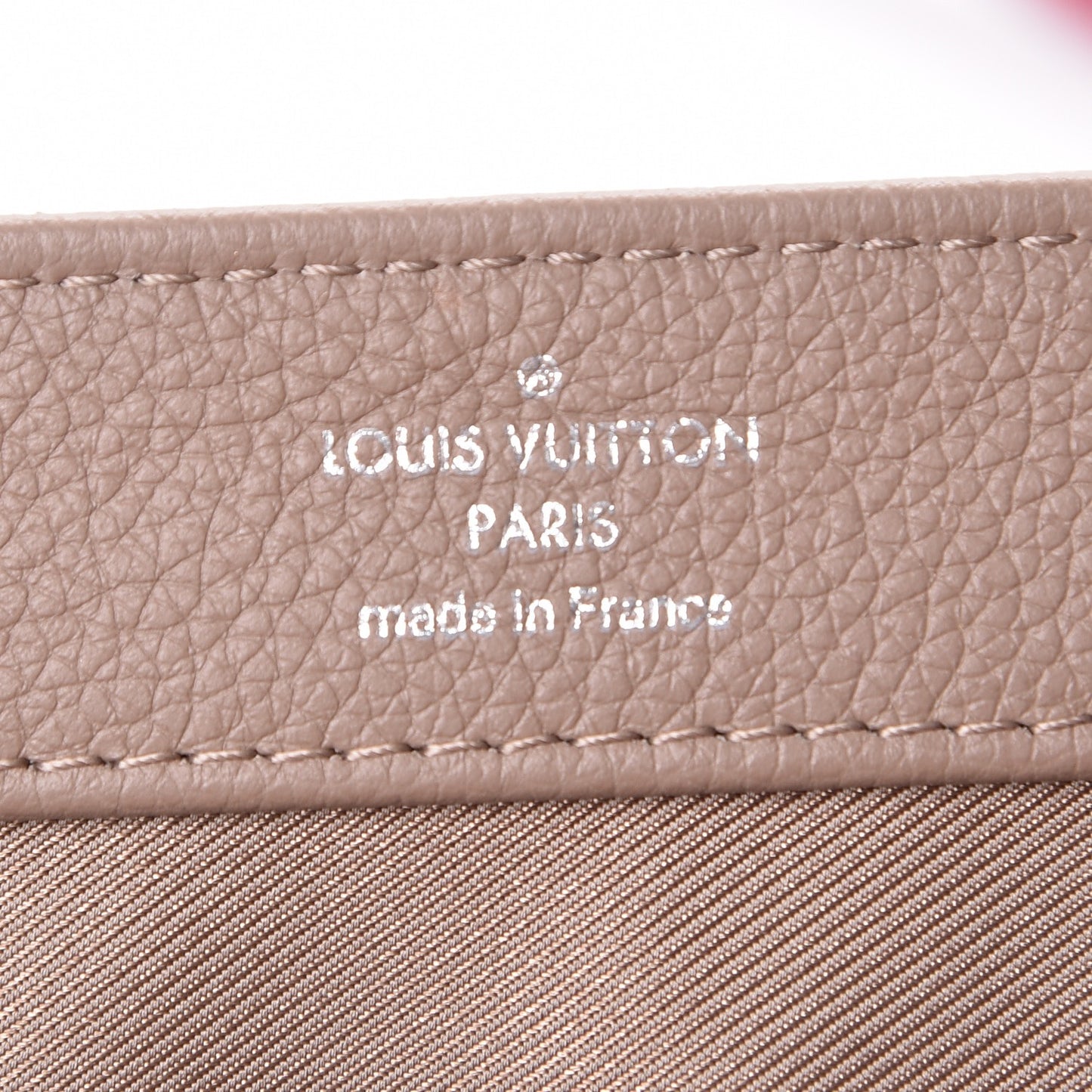 Calfskin Lockme II Chain Bag BB Rose Bruyere