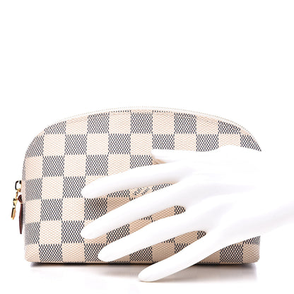 Louis Vuitton Damier Azur Cosmetic Pouch 2 of 8