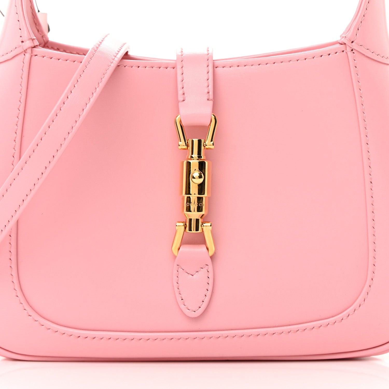 Gucci Boarded Dyana Lux Calfskin Mini Jackie 1961 Hobo Wild Rose 8 of 11