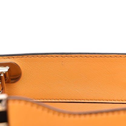 Valentino Garavani Vitello Rockstud Double Handle Tote Mandarin Sorbet 10 of 17