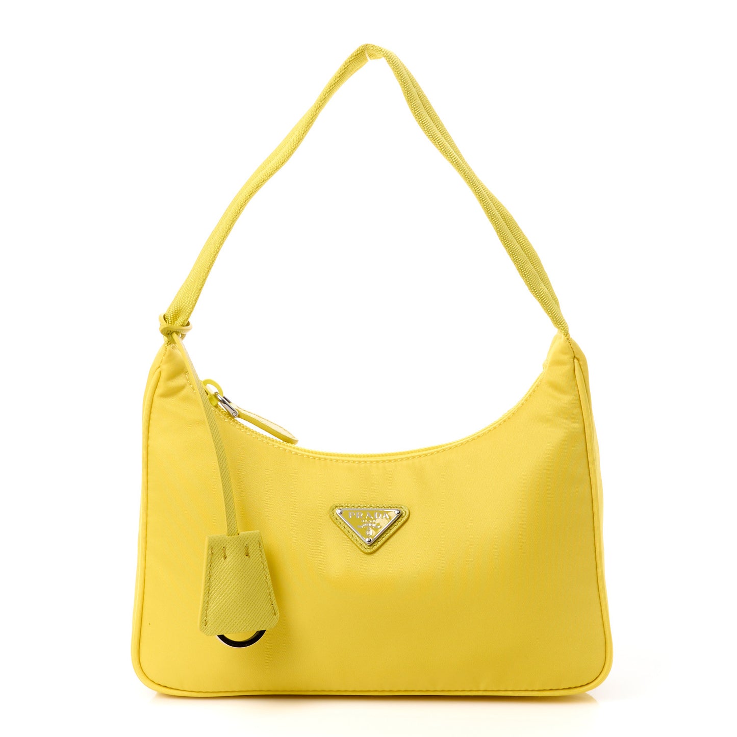 Tessuto Nylon Saffiano Mini Re-Edition 2000 Bag Ananas