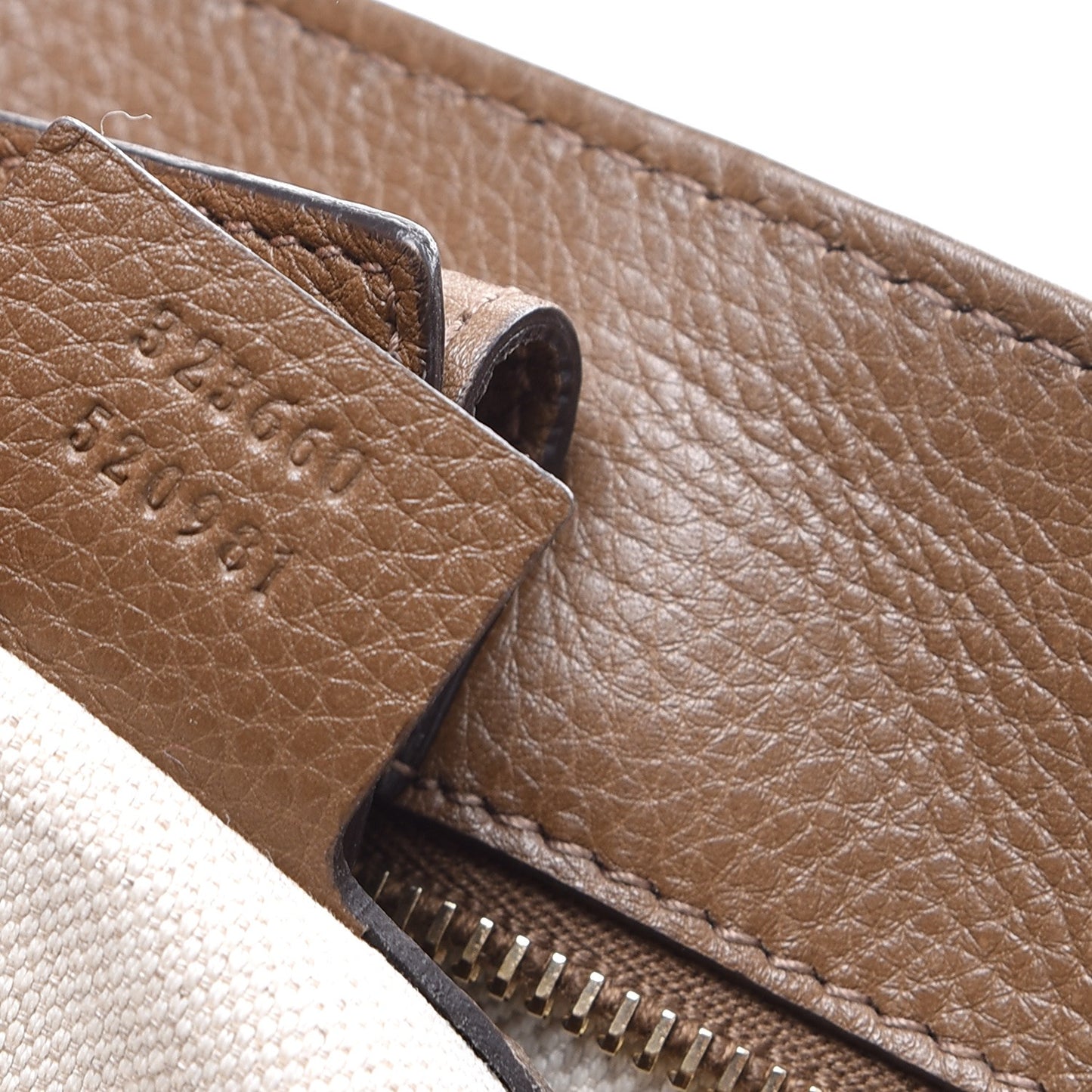 Pebbled Calfskin Medium Bamboo Shopper Tote Acero