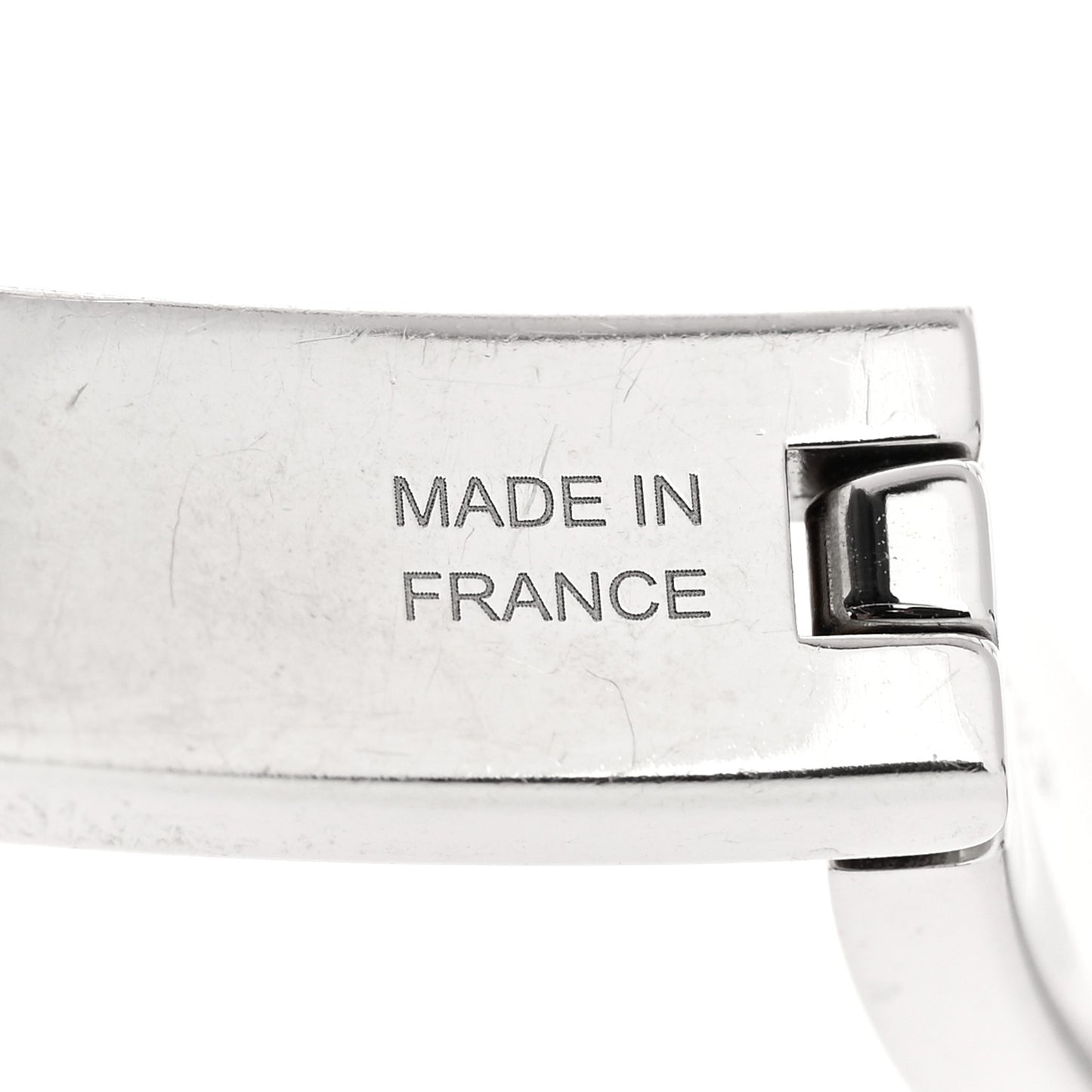 Enamel Mini Clic Kelly Bracelet GM Bleu Polaire
