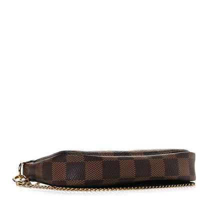 Louis Vuitton Damier Ebene Mini Pochette Accessories 4 of 11