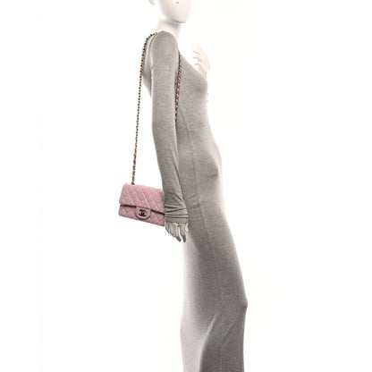 Chanel Tweed Quilted Mini Rectangular Flap Light Pink 2 of 10