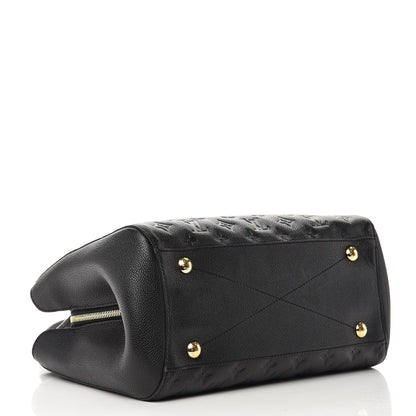 Louis Vuitton Empreinte Montaigne MM Black 5 of 10