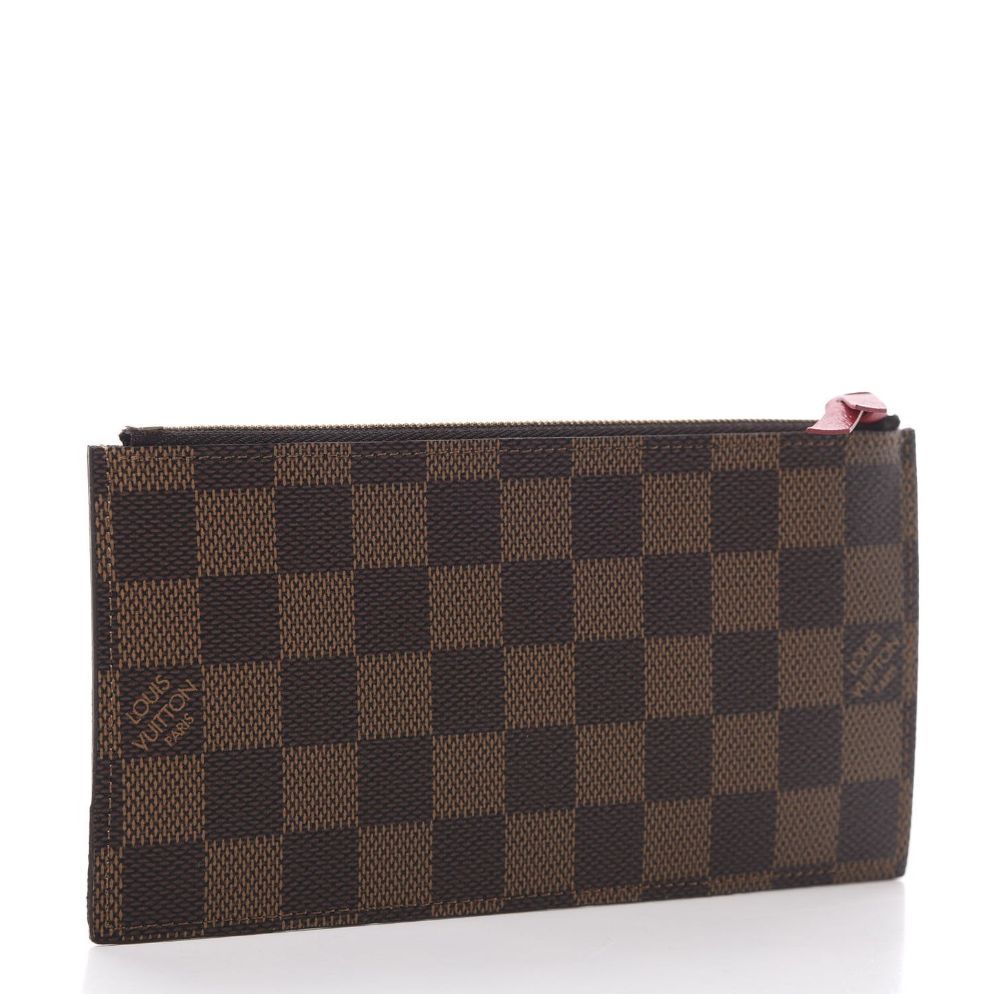 Damier Ebene Felicie Chain Wallet Zippered Insert