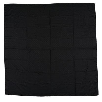 Louis Vuitton Silk Wool Monogram Evermore Shawl Black 1 of 3