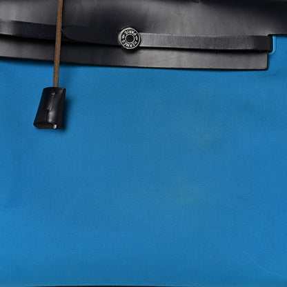 Hermes Toile Vache Hunter Herbag Zip 39 MM Bleu Zanzibar 13 of 17