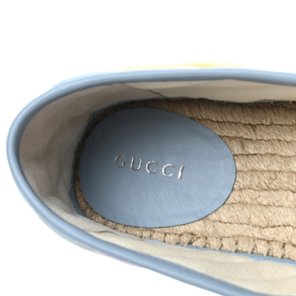 Gucci Nappa Matelasse Diagonal GG Marmont Espadrilles 38 Multicolor Pastel 7 of 8