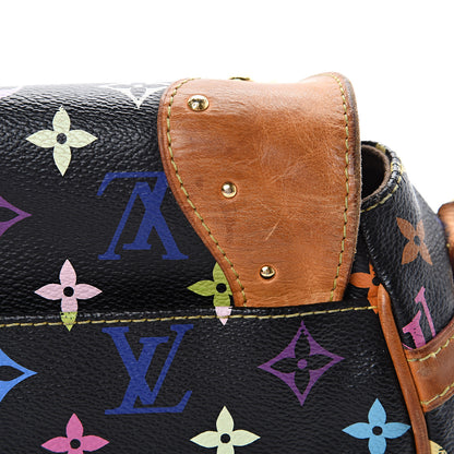 Louis Vuitton Monogram Multicolor Beverly MM Black 17 of 25