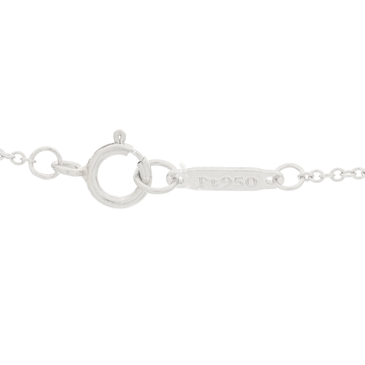 Platinum Diamond .49ct Solitaire Pendant Necklace