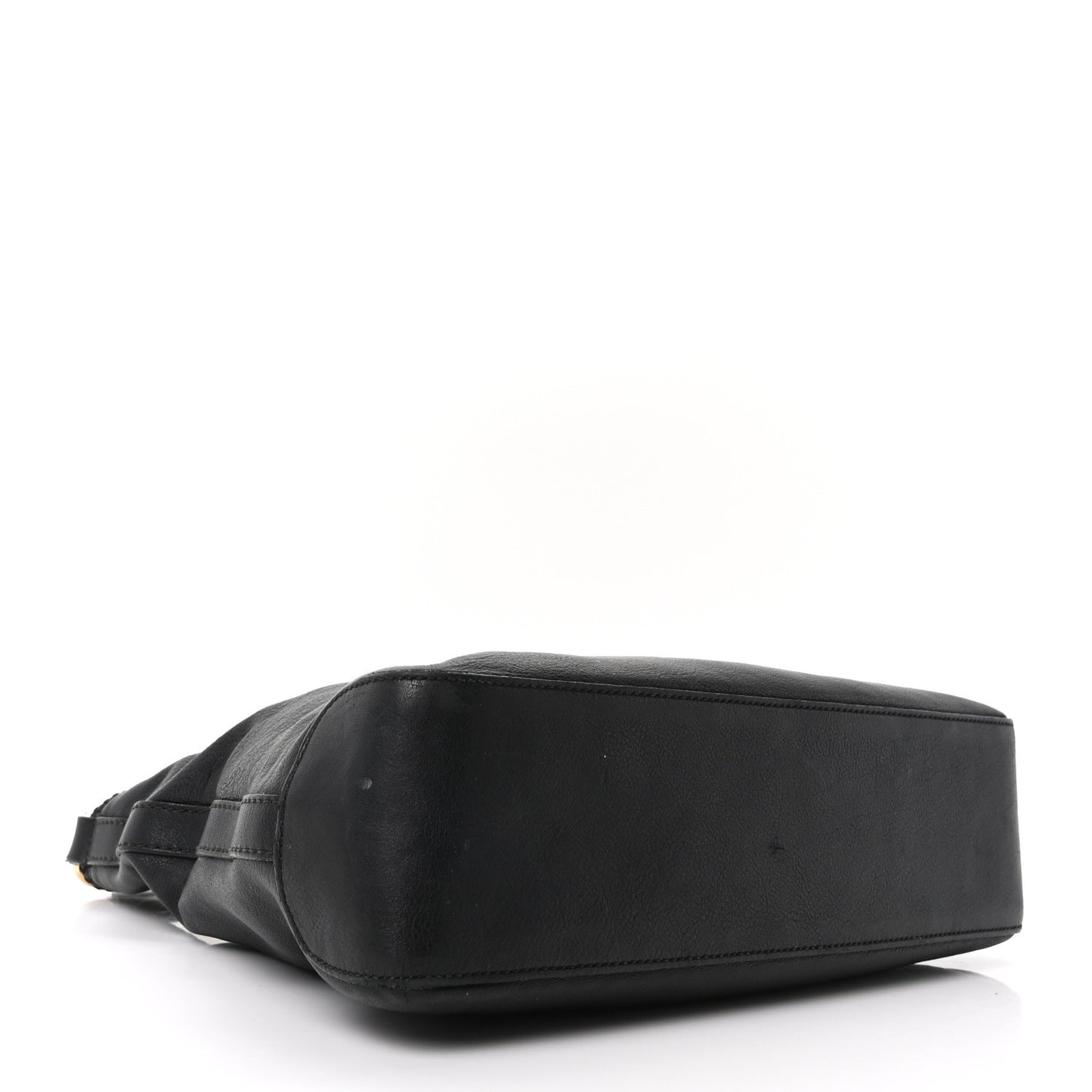 Pebbled Calfskin Medium Marrakech Hobo Black