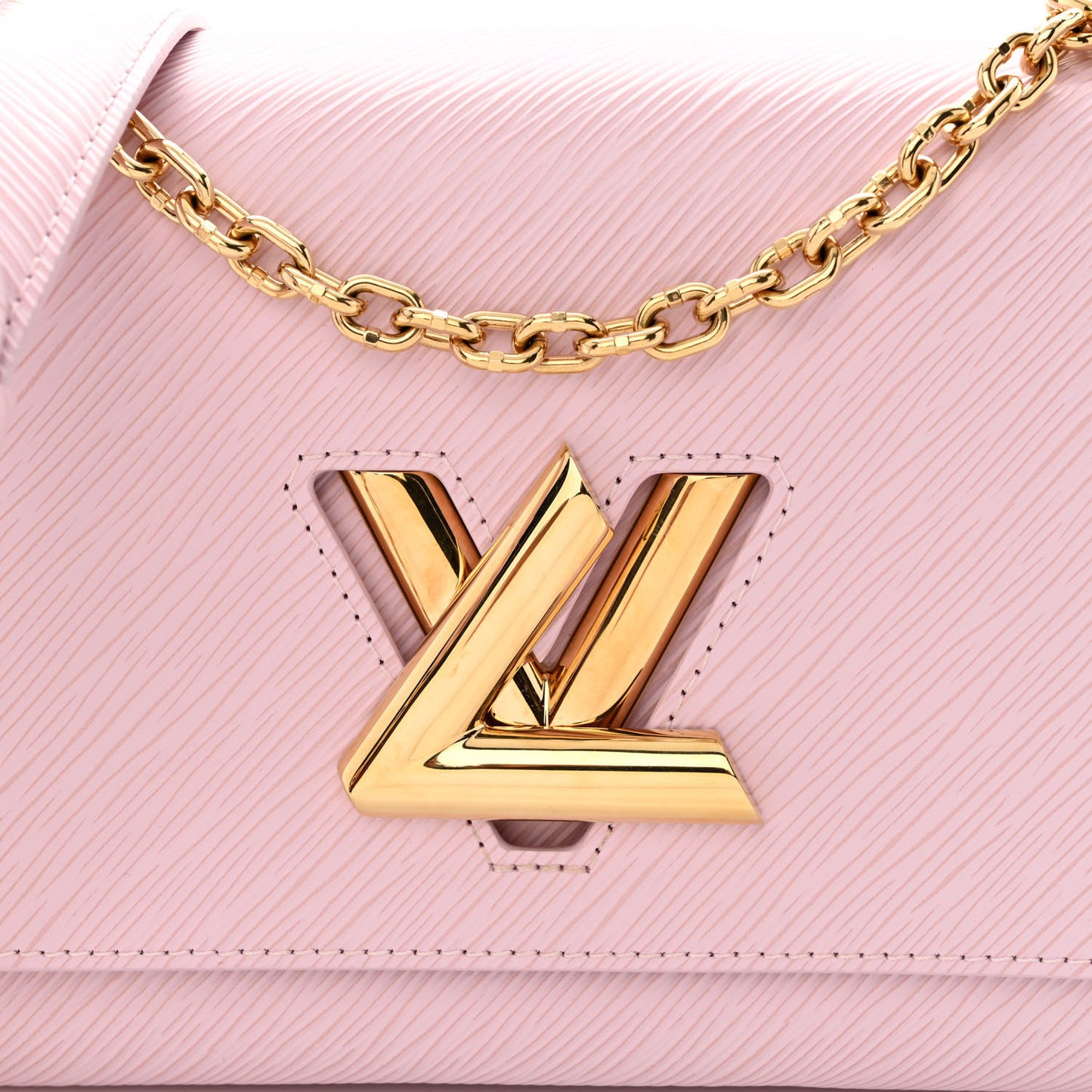 Epi Twist Shoulder Bag MM Guimauve