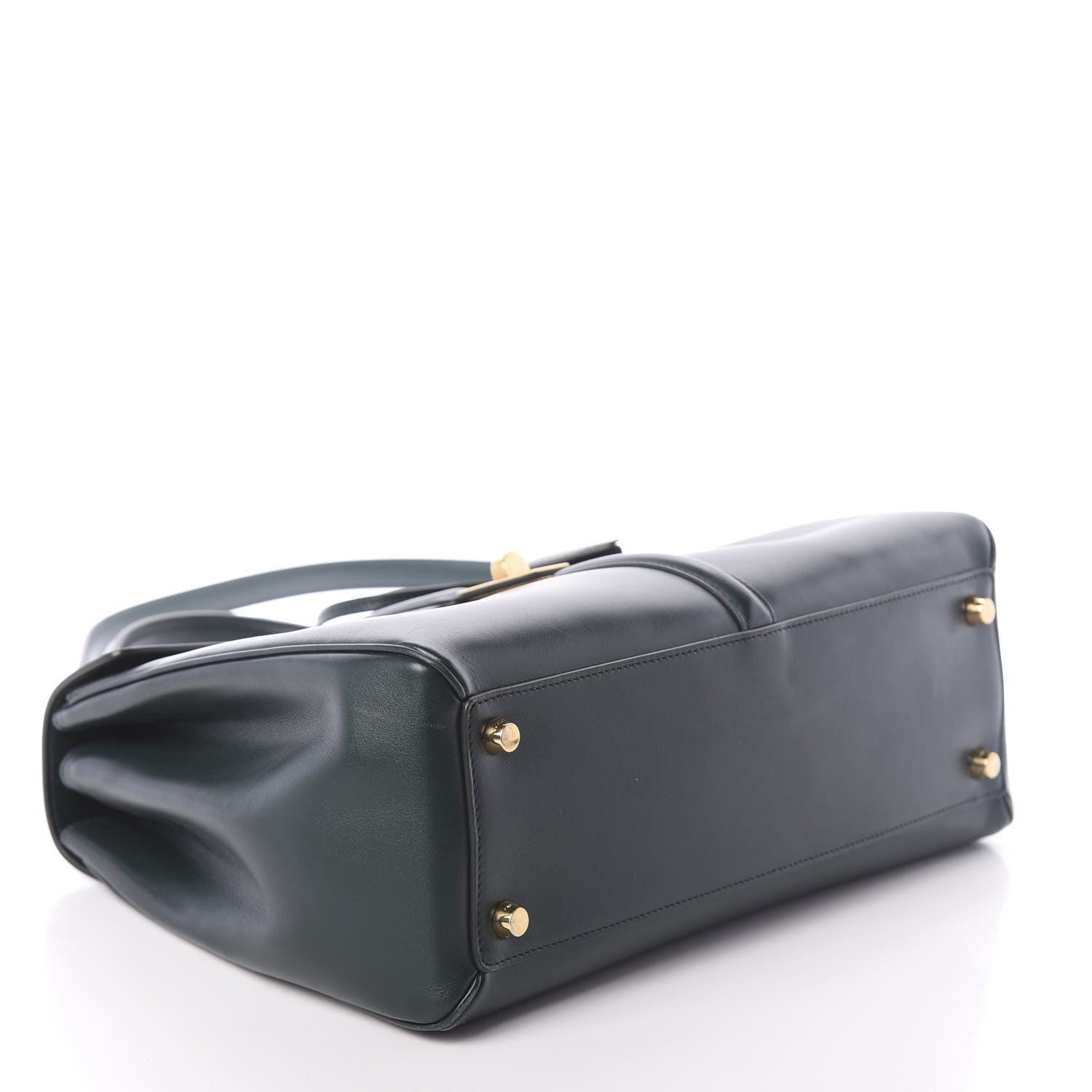 Celine Satinated Calfskin Medium 16 Top Handle Bag Amazone 5 of 10