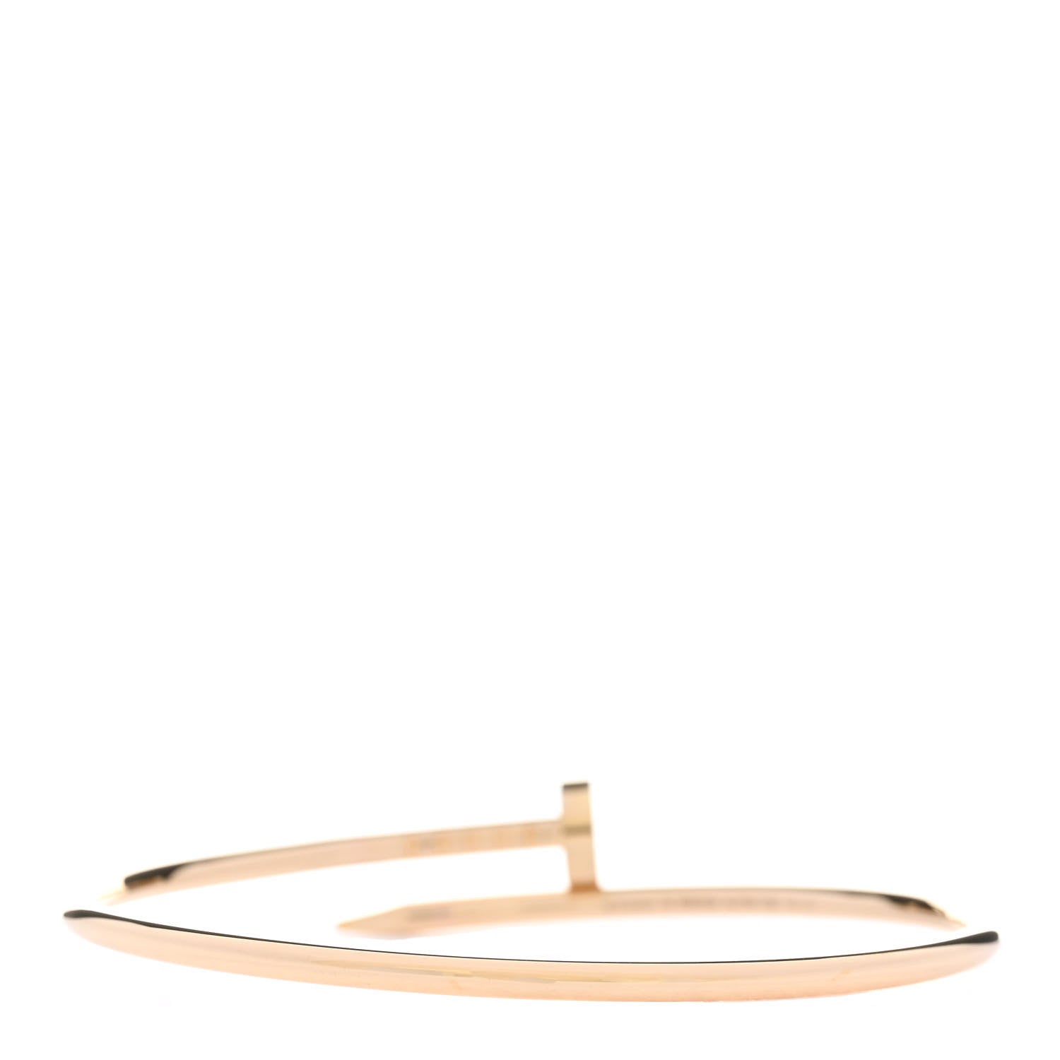 Cartier 18K Yellow Gold Small Juste Un Clou Bracelet 16 3 of 6